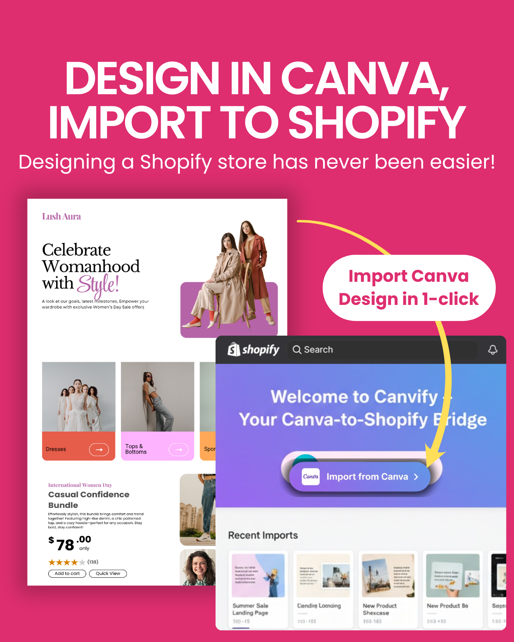 Canvify Promotion poster