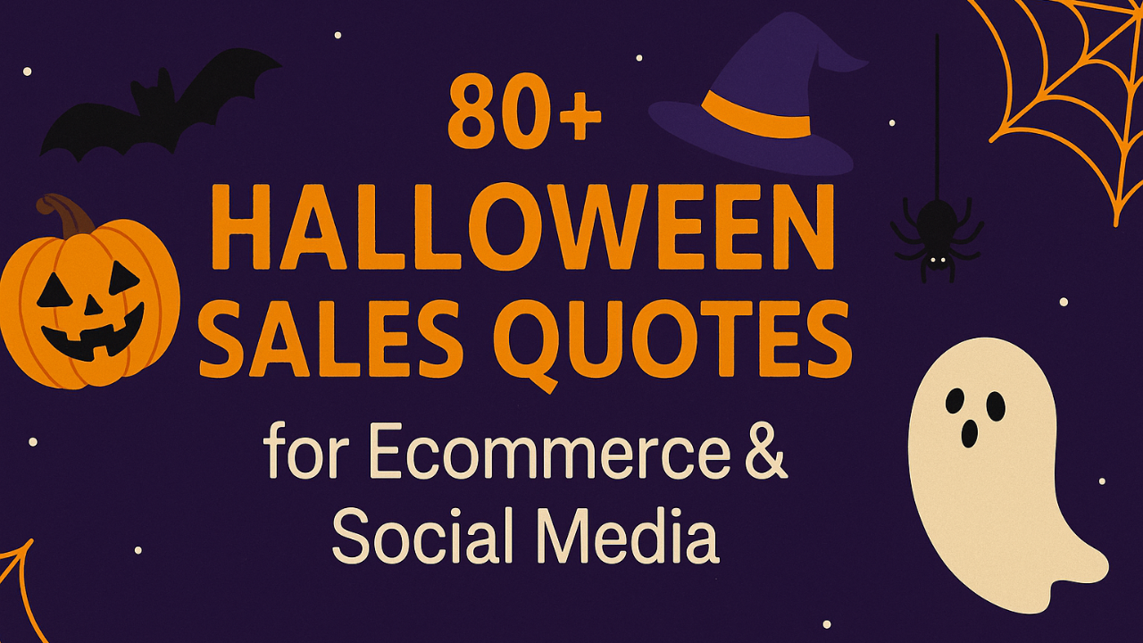 80+ Halloween Sales Quotes for Ecommerce & Social Media