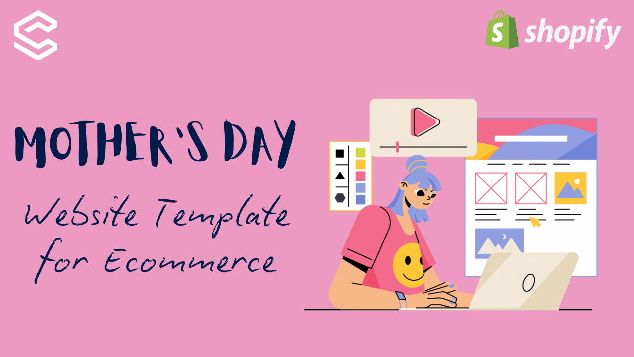 Mother’s Day Website Template for Ecommerce Stores
